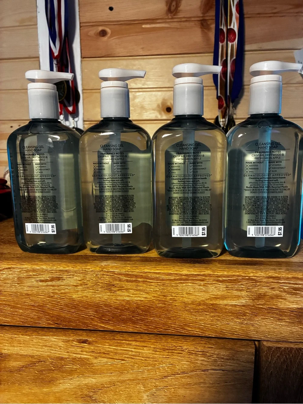 Bath & Body Works Lakeside Morning Gel Hand Soap  Blue (4)